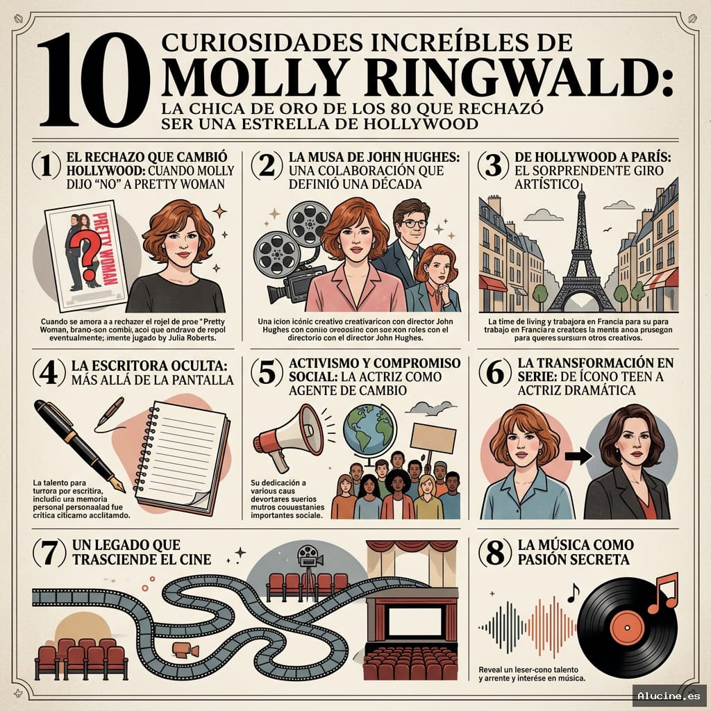 Molly Ringwald desnuda la esencia pura de los 80s Actrices desnudas