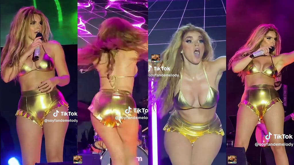 Melody desnuda camino tras Eurovisión 3 Melody desnuda