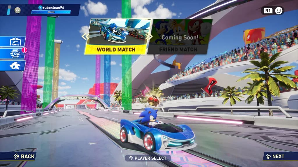 Primeras impresiones de Sonic Racing: CrossWorlds - Una oda al legado de los karts CINE Y VIDEOJUEGOS 