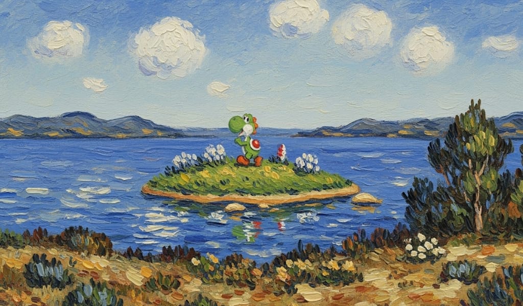 Yoshi Island: treinta años del primer óleo interactivo de Nintendo CINE Y VIDEOJUEGOS