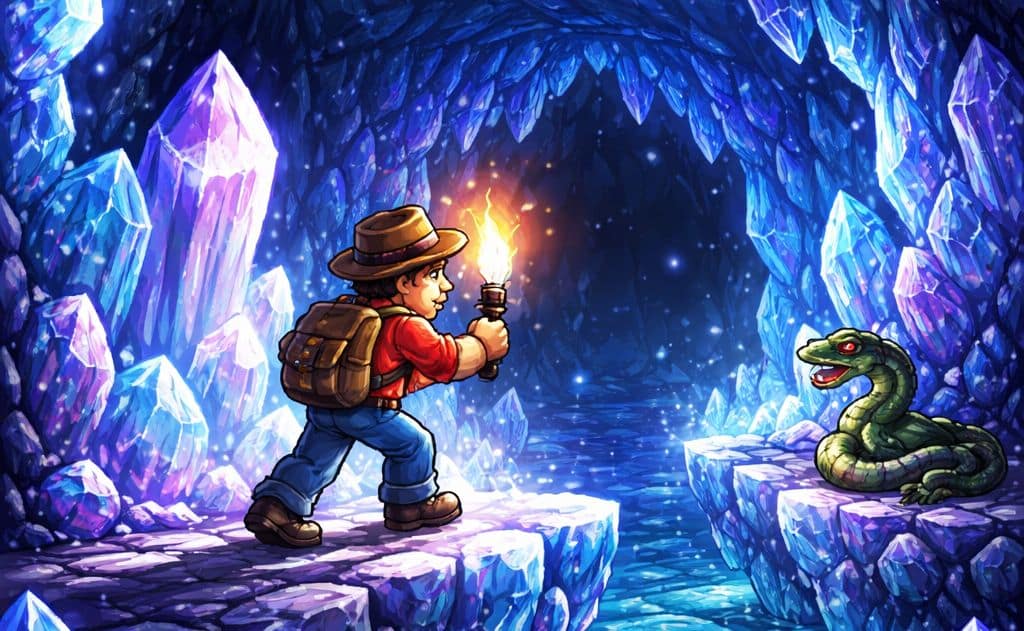 Cristalis, la caverna de Dinamic que soñó con volverse diamante 1 Cristalis, la caverna de Dinamic que soñó con volverse diamante