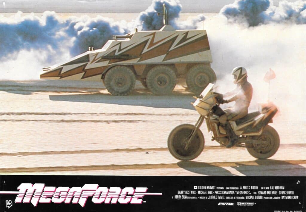 Megaforce: la epopeya desmesurada que reinó en las estanterías del videoclub CINE Y VIDEOJUEGOS 