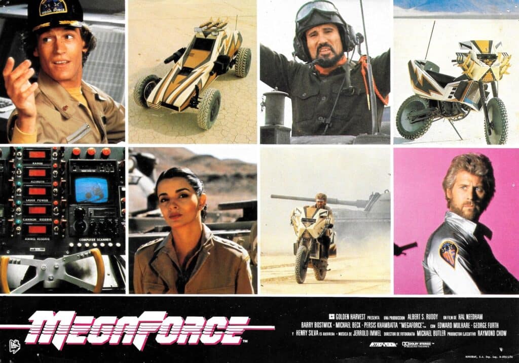 Megaforce: la epopeya desmesurada que reinó en las estanterías del videoclub CINE Y VIDEOJUEGOS