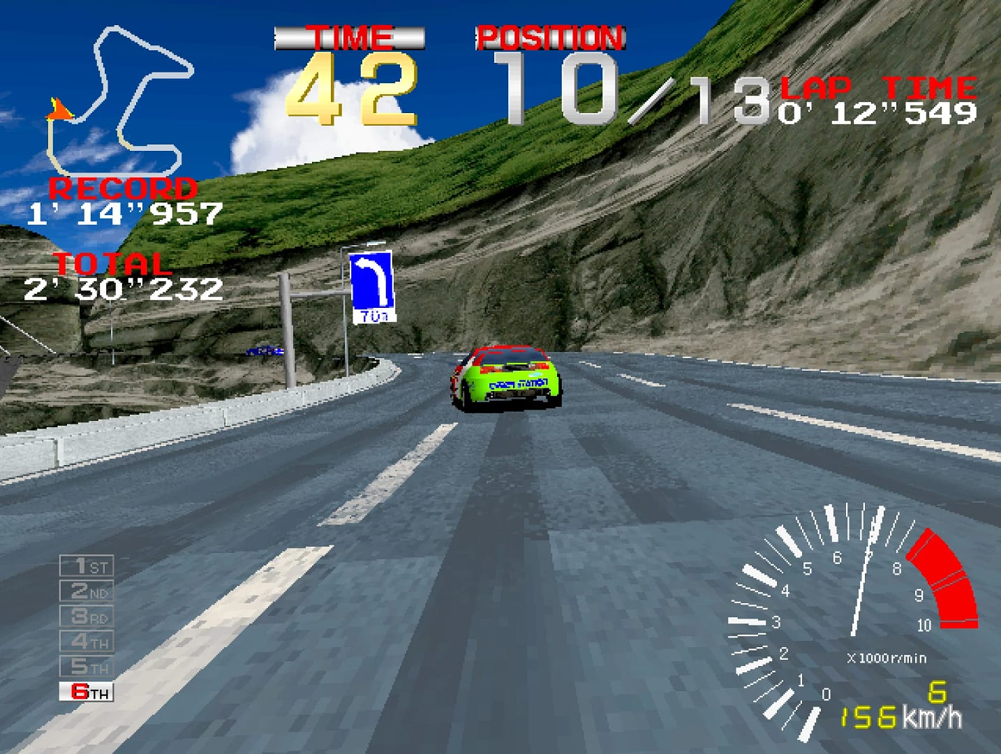 System 22: cuando los polígonos aprendieron a desfilar 1 Ridge Racer 1993 Namco Arcade Gameplay Racing Game