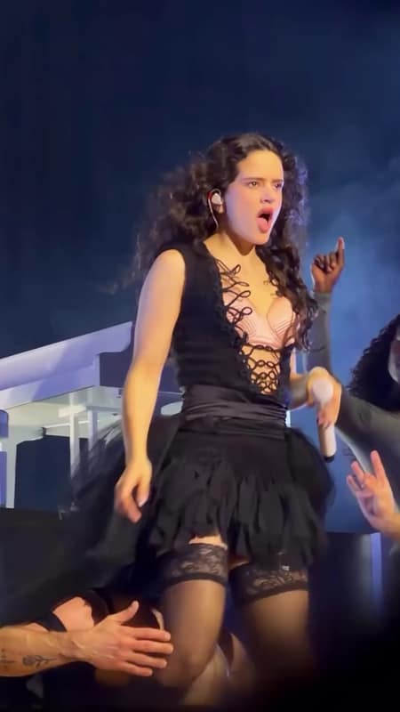 rosalia-1 Rosalía desnuda 'Lux' y su corporeidad erótica en su gira mundial