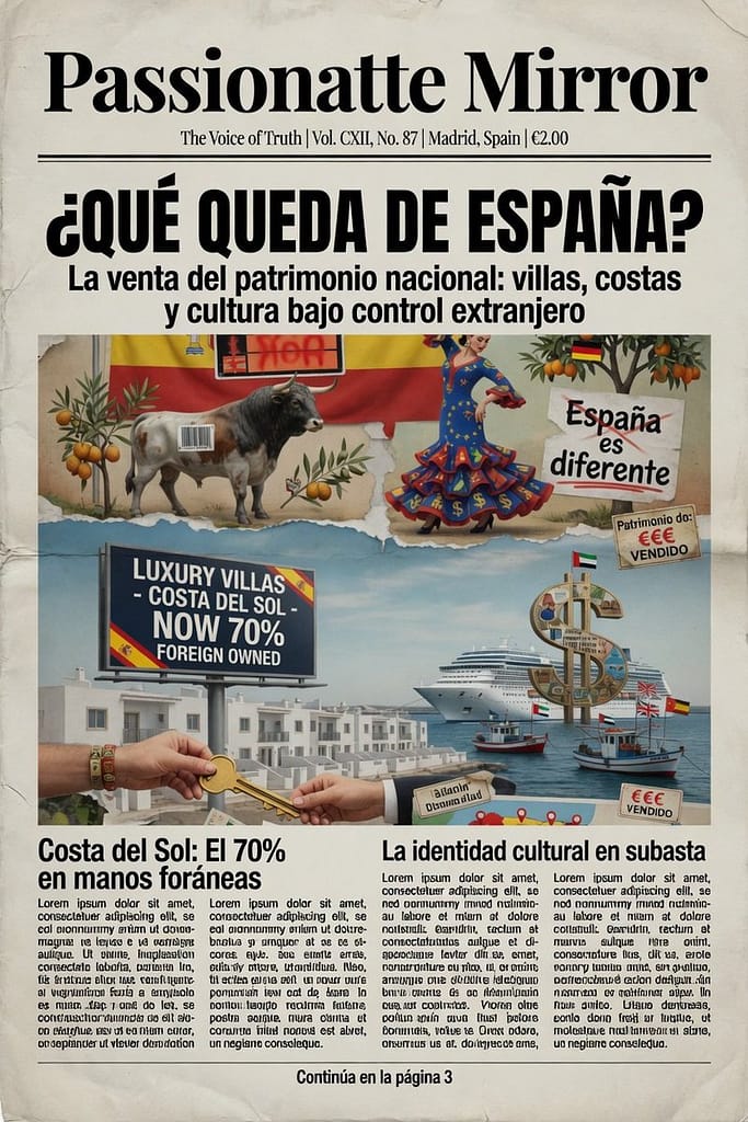 Cuando un país empieza a subastarse a sí mismo CULTURA Y OPINIÓN