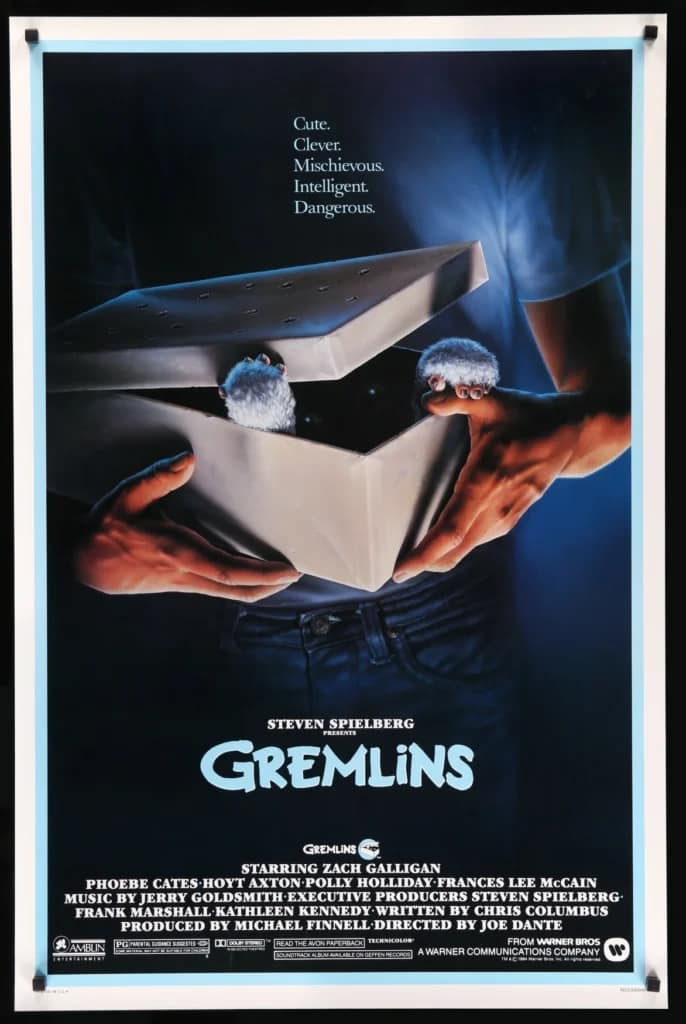 Gremlins_1984_original_film_art_e3220774-0527-4dfe-9efe-7c373c7fbb0d_5000x-686x1024 Los pintores de sueños: los diseñadores de pósters de cine en los años 80