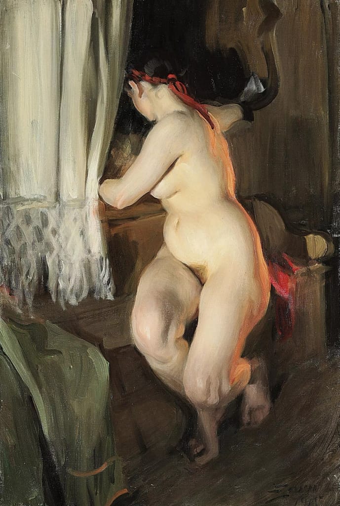 Desnudo torcido, Desnudo parisino, entre lo académico y lo erótico Desnudo artístico