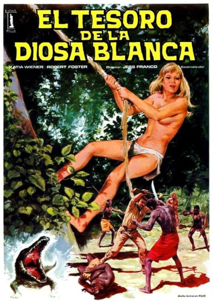 Ver o descargar el delirio tropical de Jess Franco: crítica a 'El tesoro de la diosa blanca' VIDEOCLUB X CINEMATTEFLIX 