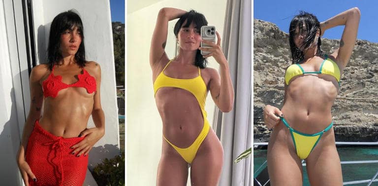 BB1pt6fX Aitana OT desnuda culazo en concierto junto a Plex