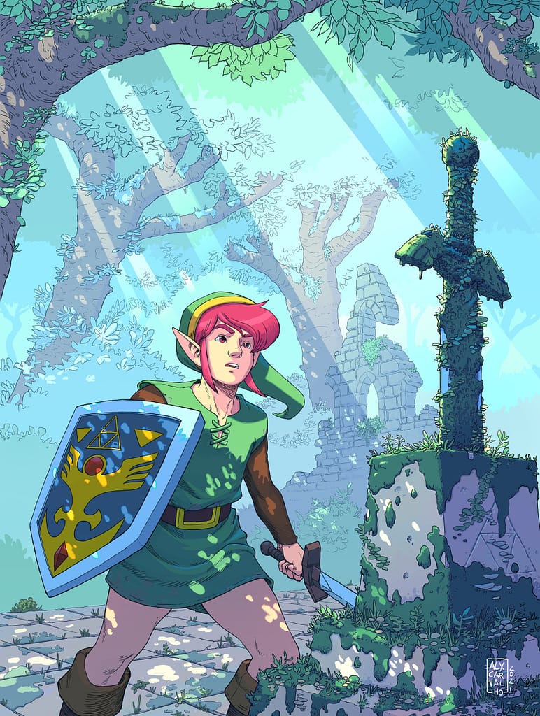 La travesía mitopoética de A Link to the Past: entre la luz y la sombra en el canon de Hyrule CINE Y VIDEOJUEGOS 