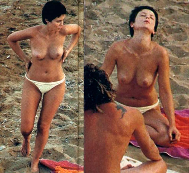 Aitana Sánchez-Gijón desnuda para el Goya de Honor 2025 Actrices desnudas