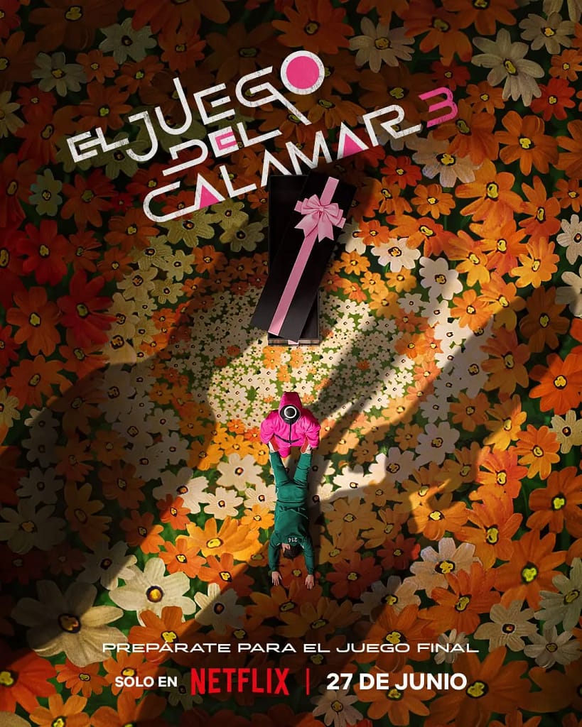 el juego del calamar 3 poster somosxbox