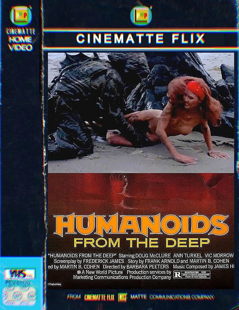 CARATULA VHS CINEMATTE FLIX 1 humanoides 1ReHkw