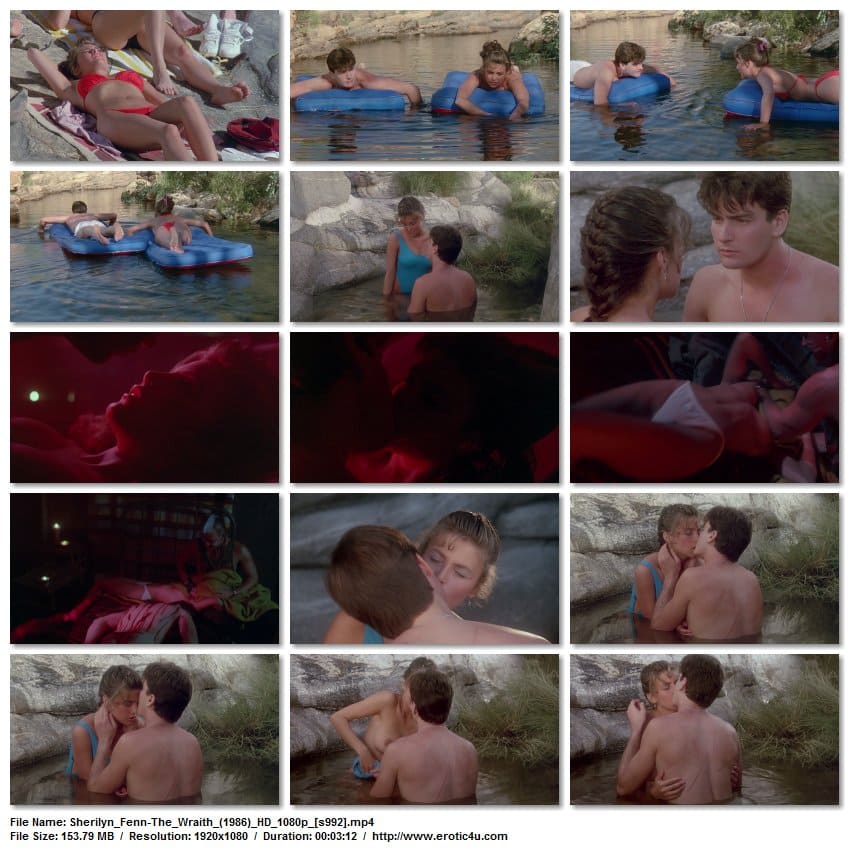 Sherilyn Fenn al desnudo en 'El aparecido' como ángel vengador y musa de los ochenta Actrices desnudas 