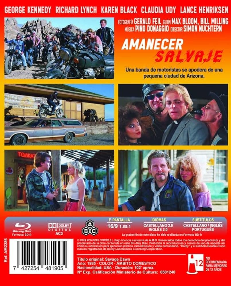 Videoclub VHS gratis | Amanecer Salvaje (1985): la mirada del caos CINE Y VIDEOJUEGOS